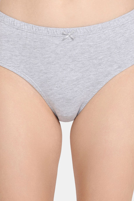 Rosaline Medium Rise Full Coverage Hipster Panty (Pack of 5) - Multicolor — image 5
